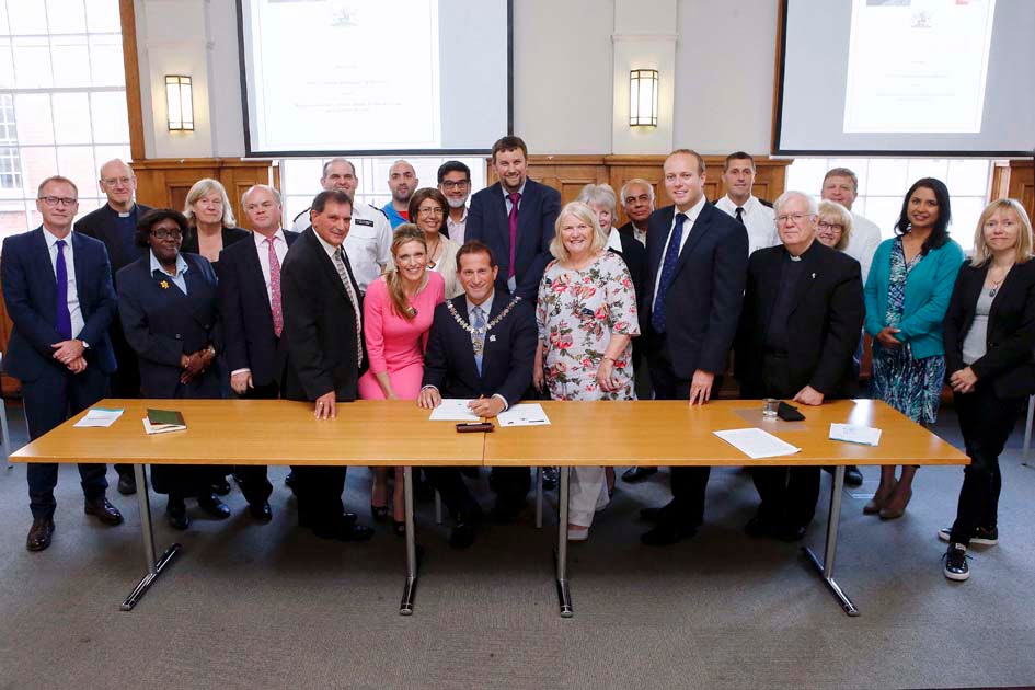 Faith Covenant signing